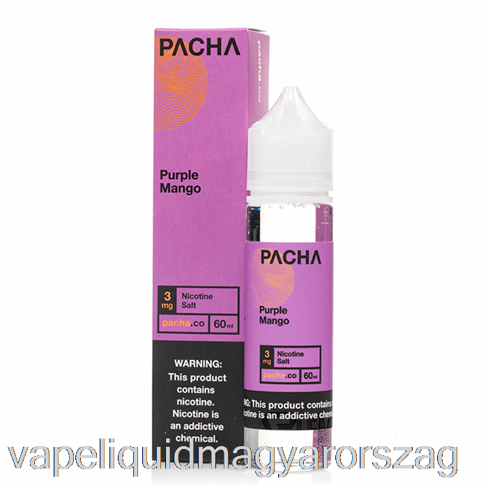 Lila Mangó - Pacha - 60ml 6mg Vape Folyadék